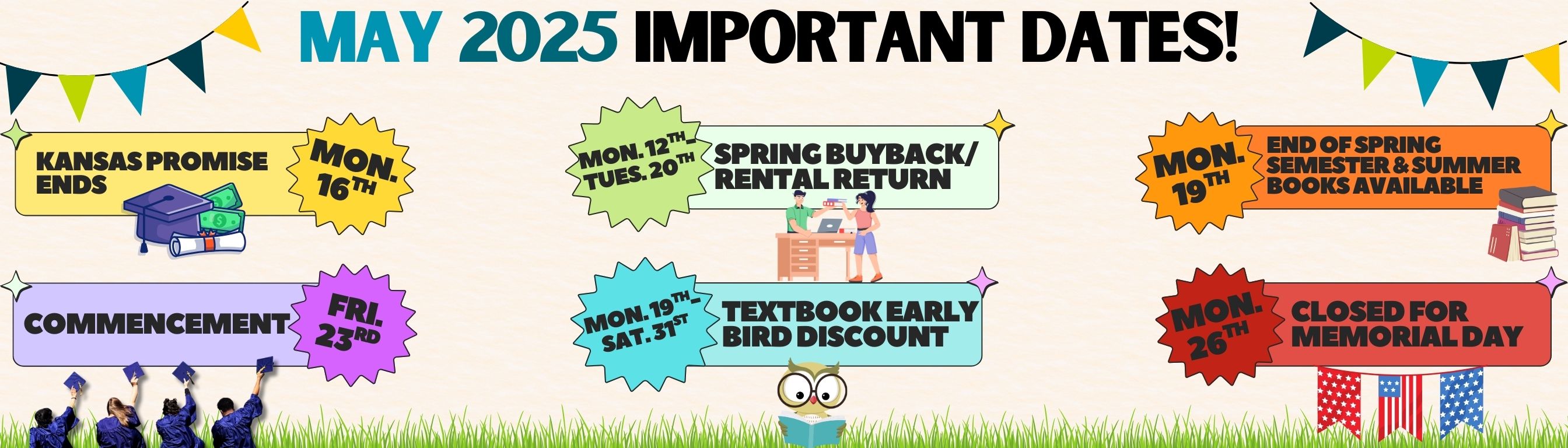 important may dates